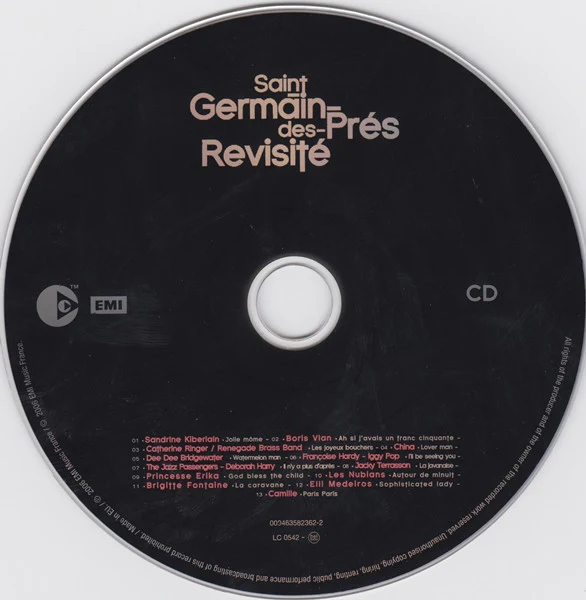 Various - Saint-Germain-des-Prés Revisité (CD, Comp, Copy Prot.) - Image 3