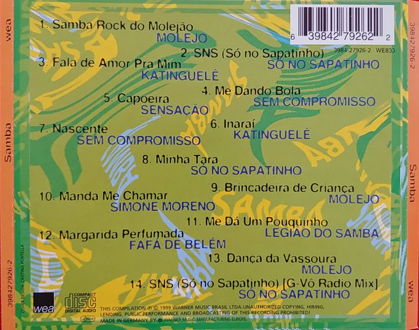 Various - Samba (CD, Comp) - Image 2