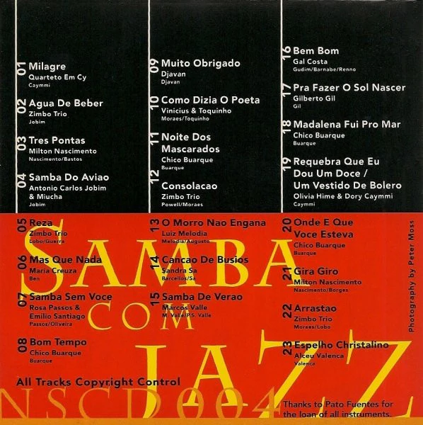 Various - Samba Com Jazz (CD, Comp) - Image 4