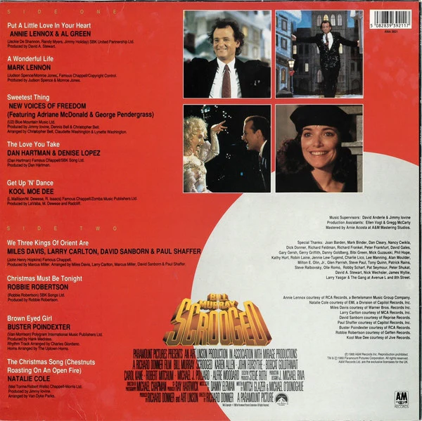 Various - Scrooged (Original Motion Picture Soundtrack) (LP, Album) - Image 2