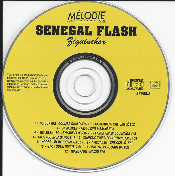 Various - Sénégal Flash - Ziguinchor (CD, Comp) - Image 2