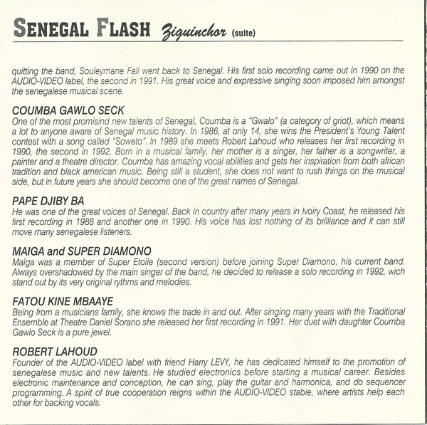 Various - Sénégal Flash - Ziguinchor (CD, Comp) - Image 5