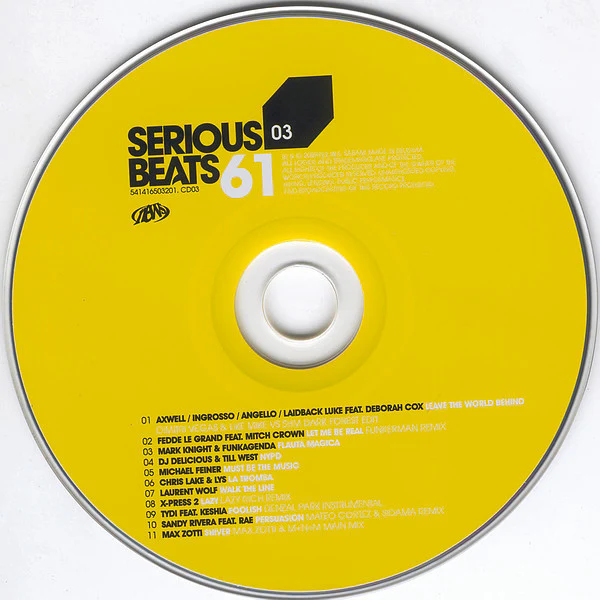 Various - Serious Beats 61 (3xCD, Comp) - Image 5