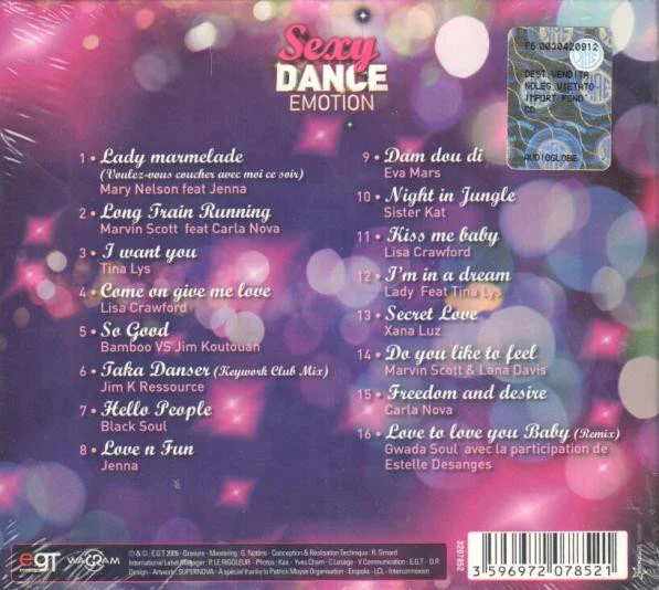 Various - Sexy Dance Emotion By Jenna (CD, Comp) - Image 2