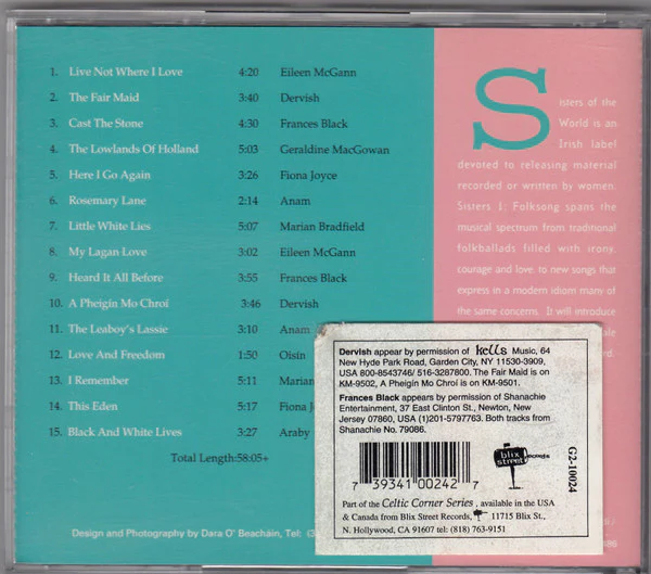Various - Sisters 1: Folksong (CD, Comp) - Image 4