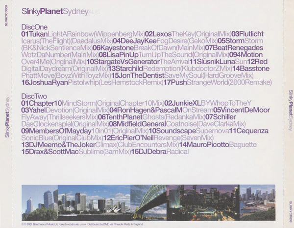 Various - Slinky Planet Sydney Aus (2xCD, Comp, Mixed) - Image 4