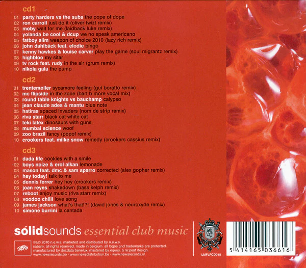 Various - Sólid Sounds 2010.2 (3xCD, Comp) - Image 2