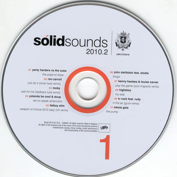 Various - Sólid Sounds 2010.2 (3xCD, Comp) - Image 3