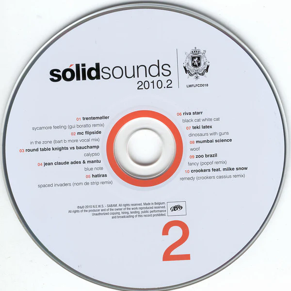 Various - Sólid Sounds 2010.2 (3xCD, Comp) - Image 4