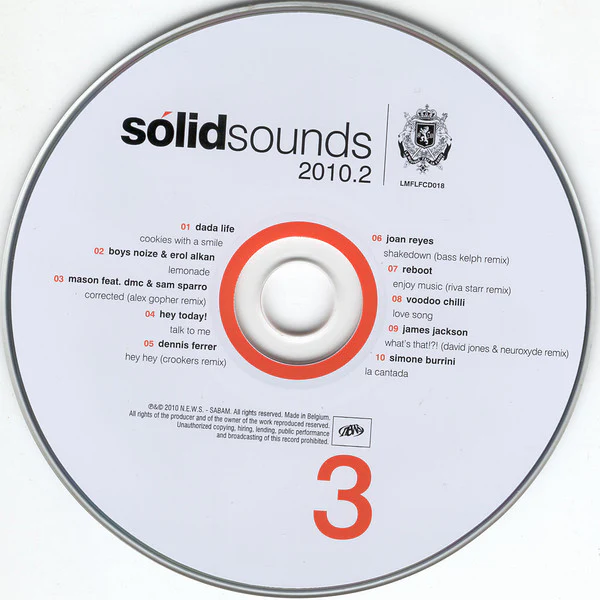Various - Sólid Sounds 2010.2 (3xCD, Comp) - Image 5
