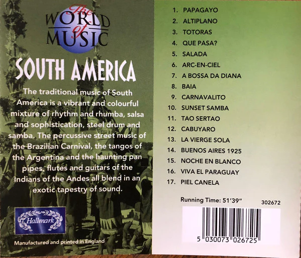 Various - South America (CD, Comp, RE) - Image 2