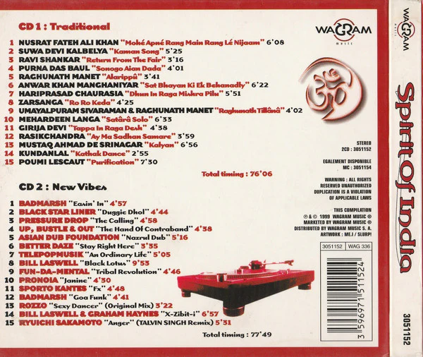 Various - Spirit Of India (Traditional & New Vibes) (2xCD, Comp) - Image 2