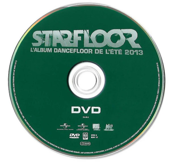 Various - Starfloor L'album Dancefloor de L'été 2013 (2xCD, Comp + DVD-V, Comp, PAL + Box, Comp) - Image 4