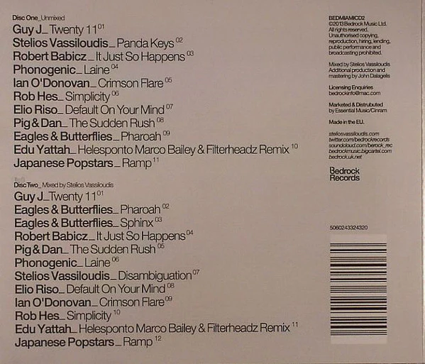 Various / Stelios Vassiloudis - Underground Sound Of Miami Series 2 (CD, Comp + CD, Mixed) - Image 3