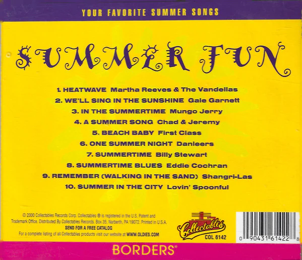 Various - Summer Fun (CD, Comp) - Image 2