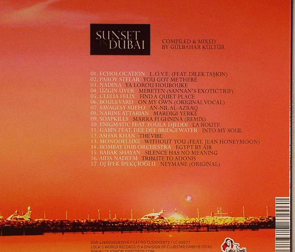 Various - Sunset In Dubai (CD, Comp) - Image 2