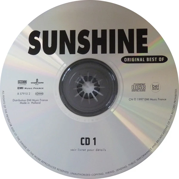 Various - Sunshine Original Best Of (4xCD, Comp) - Image 3