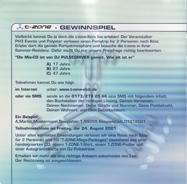 Various - T-Zone - Ibiza Edition (CD, Mixed + CD, Comp) - Image 5