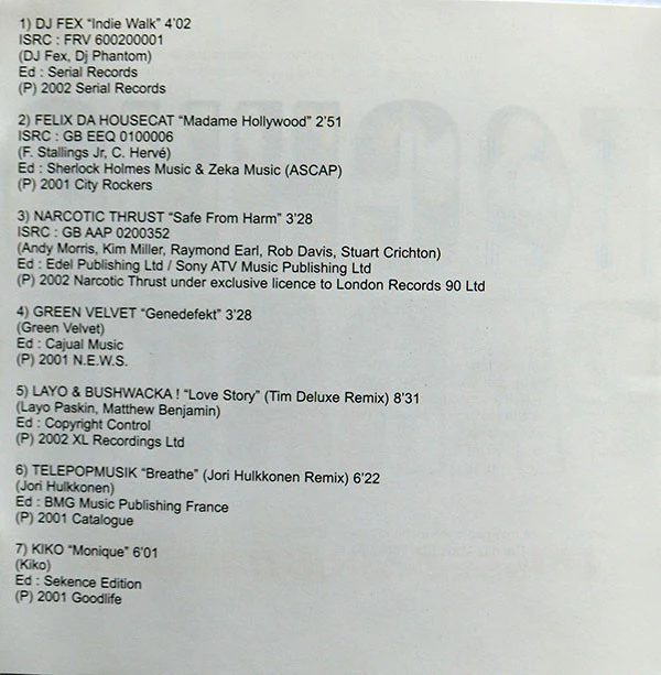Various - Techno Parade 2002: Laissez-Nous Danser! (CD, Comp) - Image 2
