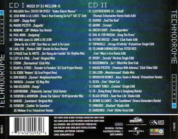 Various - Technodrome Volume 7 (CD, Mixed + CD, Comp) - Image 2