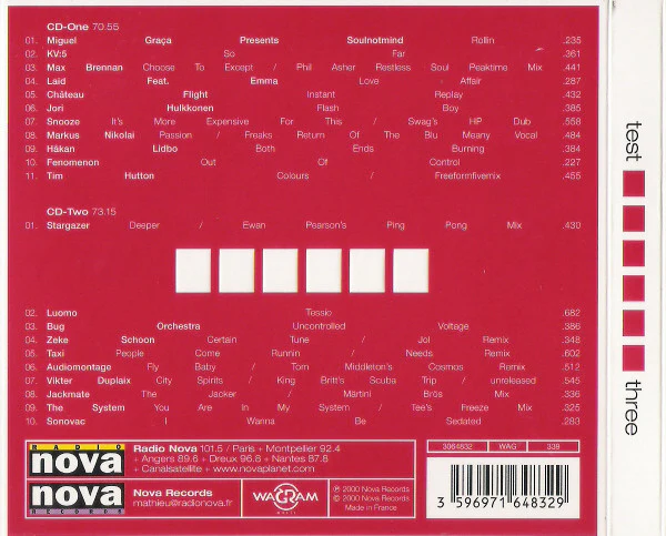 Various - Test Three (2xCD, Comp) - Image 2