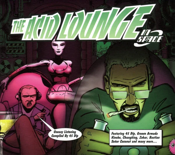 Various - The Acid Lounge In Space (2xCD, Comp, Mixed)