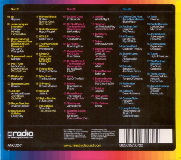 Various - The Annual 2002 (3xCD, Comp, Mixed + Box, Ltd) - Image 3