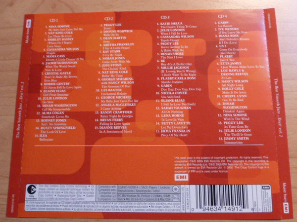 Various - The Best Smooth Jazz... Ever! Vol. 2 (4xCD, Comp, Copy Prot., Dlx + Box) - Image 2