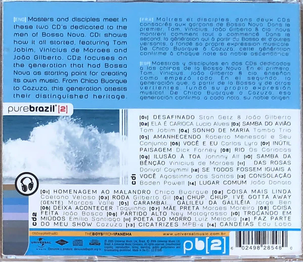 Various - The Boys From Ipanema (2xCD, Comp) - Image 2