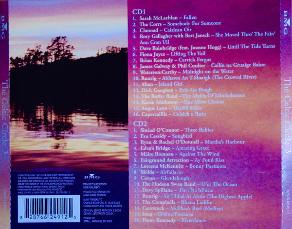 Various - The Celtic Circle 3 (More Legendary Music From A Mystic World) (2xCD, Comp, O-c) - Image 2