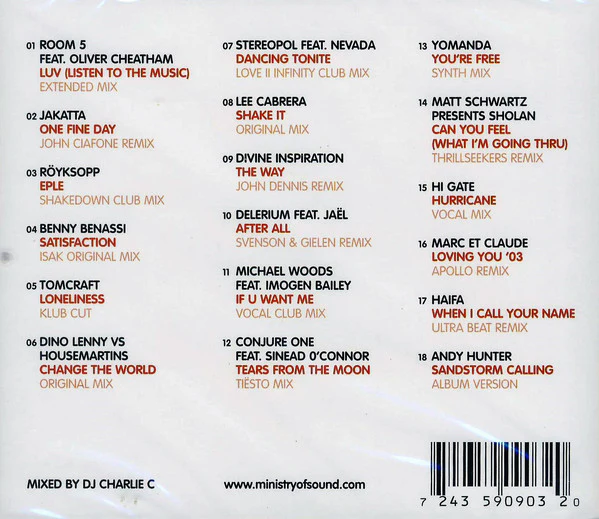 Various - The Desert Annual 2003 ...Ministry Of Sound (CD, Comp) - Image 2