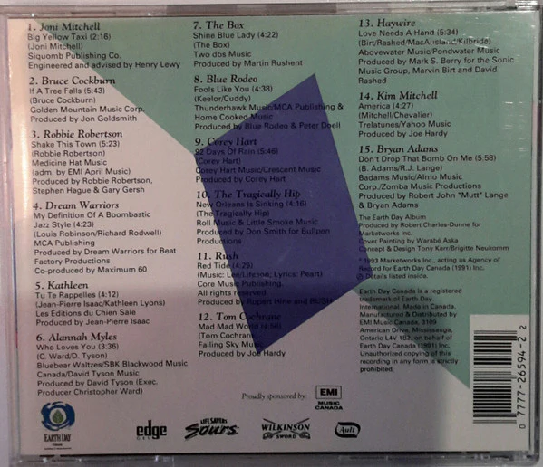 Various - The Earth Day Album (CD, Album, Comp) - Image 2