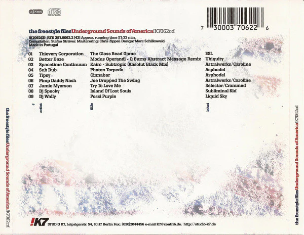 Various - The Freestyle Files - Underground Sounds Of America (CD, Comp) - Image 2