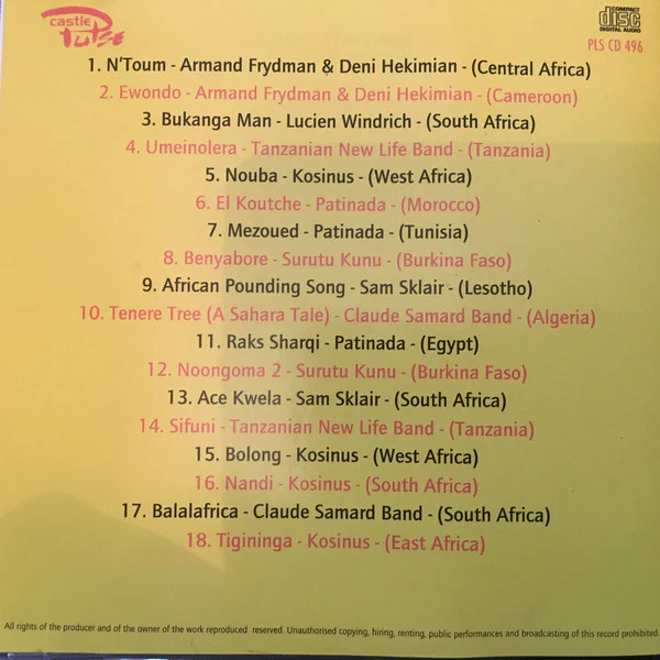 Various - The Music Of Africa (CD) - Image 5