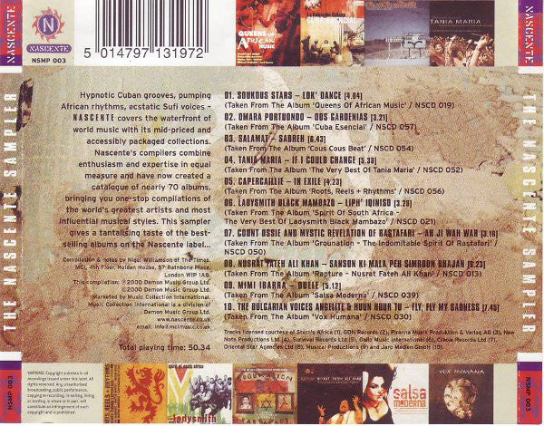 Various - The Nascente Sampler (CD, Comp, Smplr) - Image 2