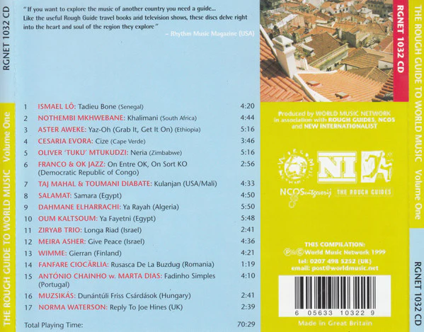 Various - The Rough Guide To World Music: Africa, Europe And The Middle East Volume One (CD, Comp) - Image 2