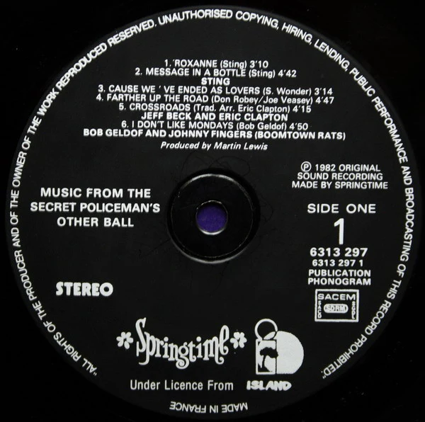 Various - The Secret Policeman's Concert (LP, Album) - Image 3