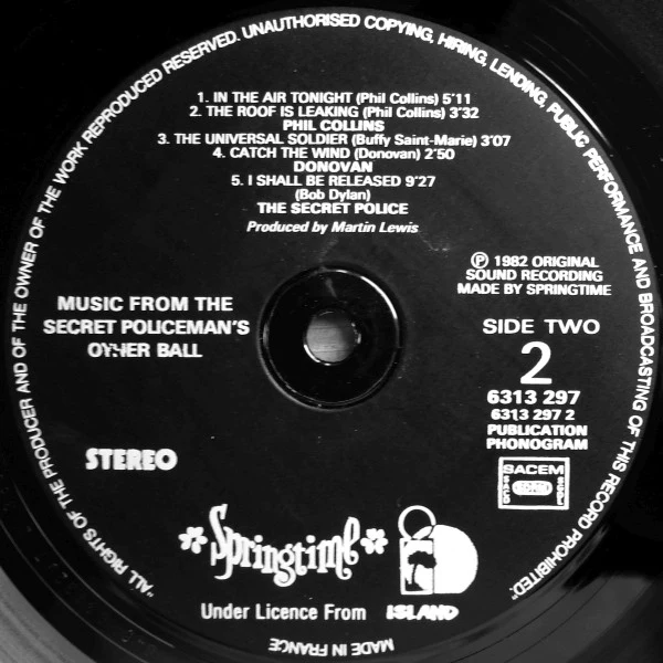 Various - The Secret Policeman's Concert (LP, Album) - Image 4