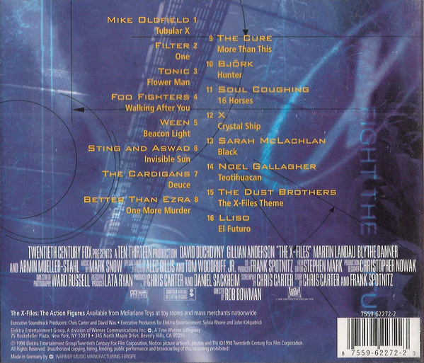 Various - The X-Files: The Album (CD, Comp) - Image 2