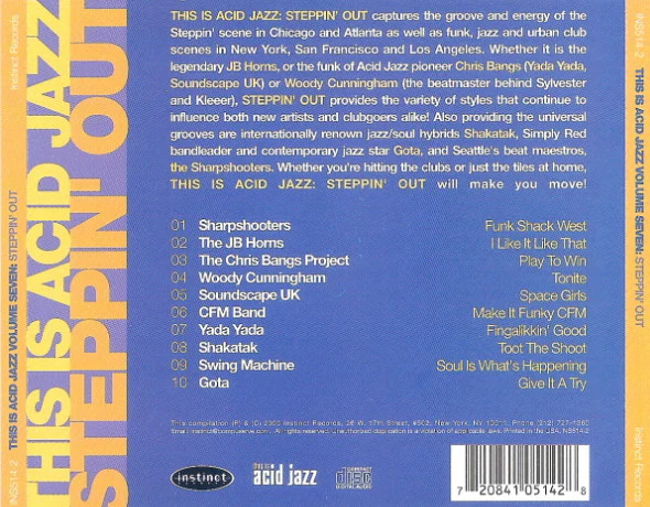 Various - This Is Acid Jazz Volume Seven: Steppin' Out (CD, Comp) - Image 5