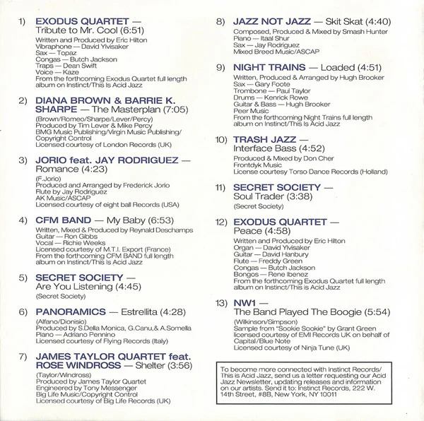 Various - This Is Acid Jazz Volume Three (CD, Comp) - Image 3