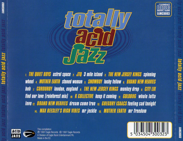 Various - Totally Acid Jazz (CD, Comp) - Image 2