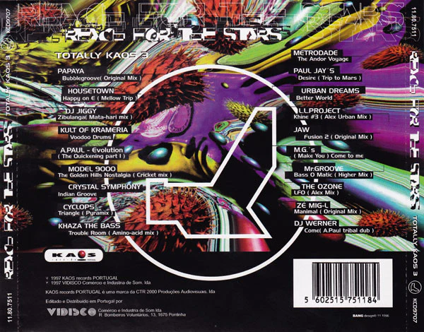 Various - Totally Kaos 3 - Reach For The Stars (2xCD, Comp) - Image 2