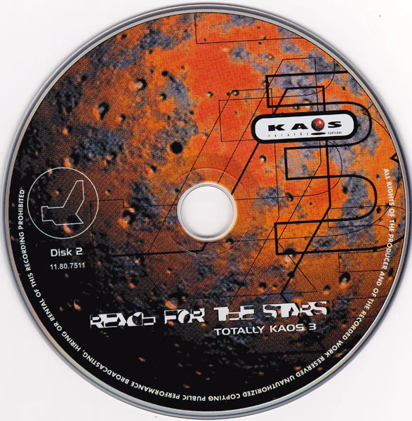 Various - Totally Kaos 3 - Reach For The Stars (2xCD, Comp) - Image 4