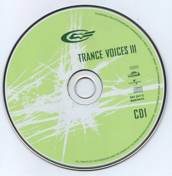 Various - Trance Voices Volume Three (2xCD, Comp, Copy Prot.) - Image 3