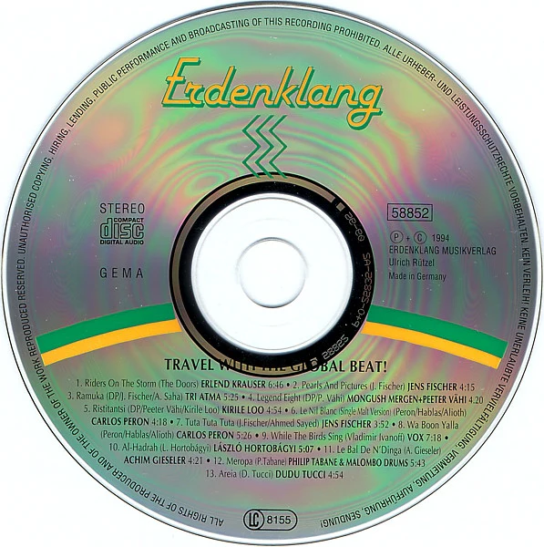 Various - Travel With The Global Beat! (Erdenklang Music Vol. IV) (CD, Smplr) - Image 3