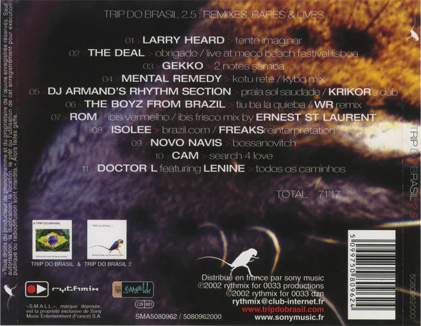 Various - Trip Do Brasil 2.5 (CD, Comp) - Image 2