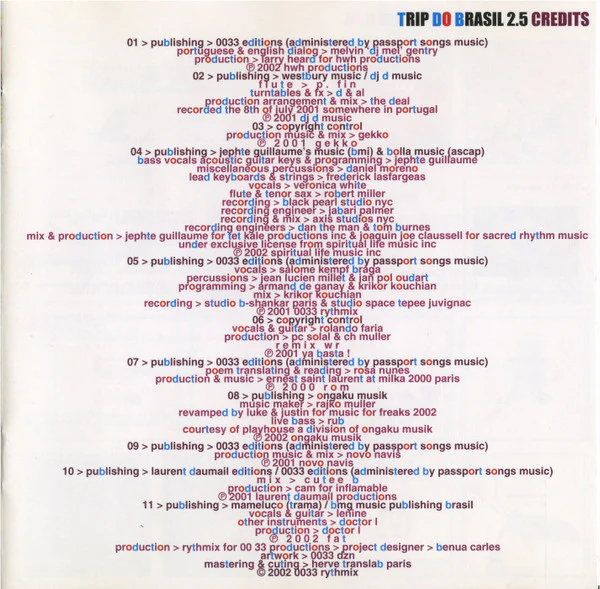 Various - Trip Do Brasil 2.5 (CD, Comp) - Image 5