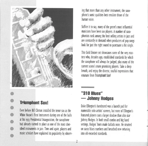 Various - Triumphant Sax! (CD, Comp) - Image 2