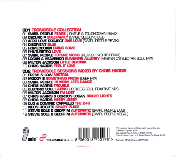 Various - Tronicsole (2xCD, Comp, Mixed) - Image 2
